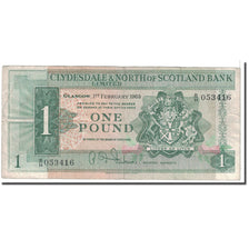 Banknote, Scotland, 1 Pound, 1963, 1963-02-01, KM:195a, VF(20-25)