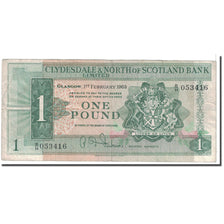 Banknot, Szkocja, 1 Pound, 1963, 1963-02-01, KM:195a, VF(20-25)