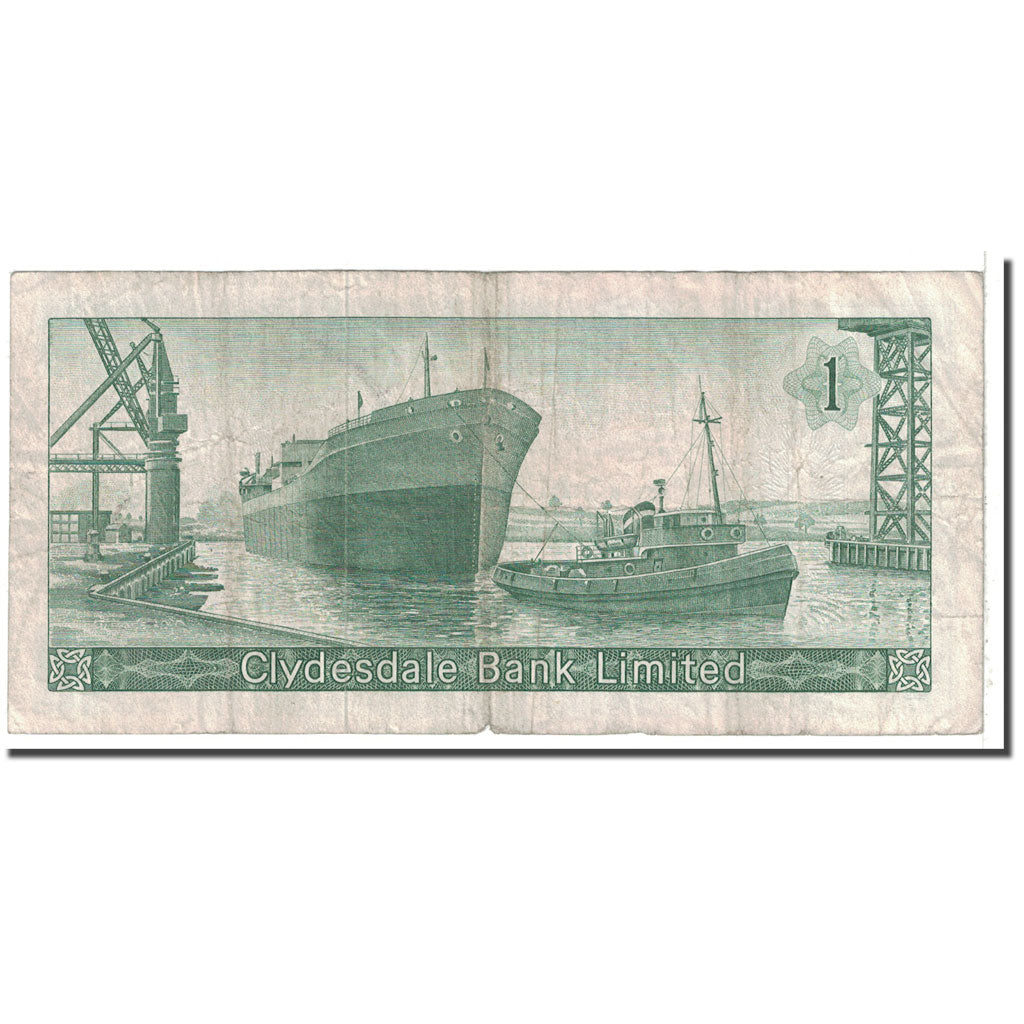 Banknote, Scotland, 1 Pound, 1963, 1963-09-02, KM:197, VF(20-25)
