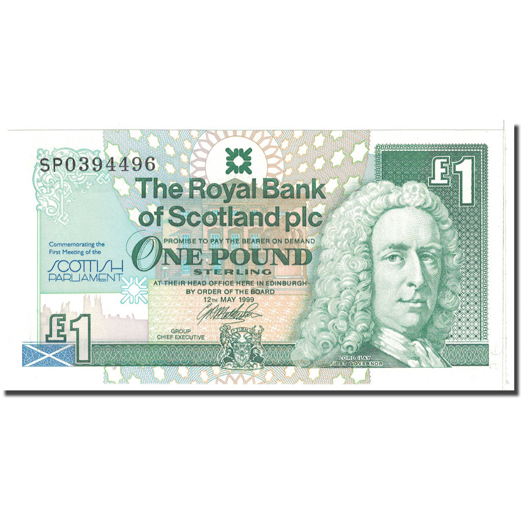 Banknote, Scotland, 1 Pound, 1999, 1999-05-12, KM:360, UNC(63)