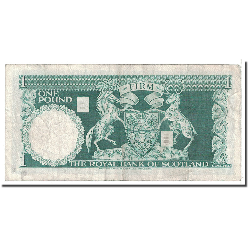 Banknote, Scotland, 1 Pound, 1970, 1970-07-15, KM:334a, VF(20-25)