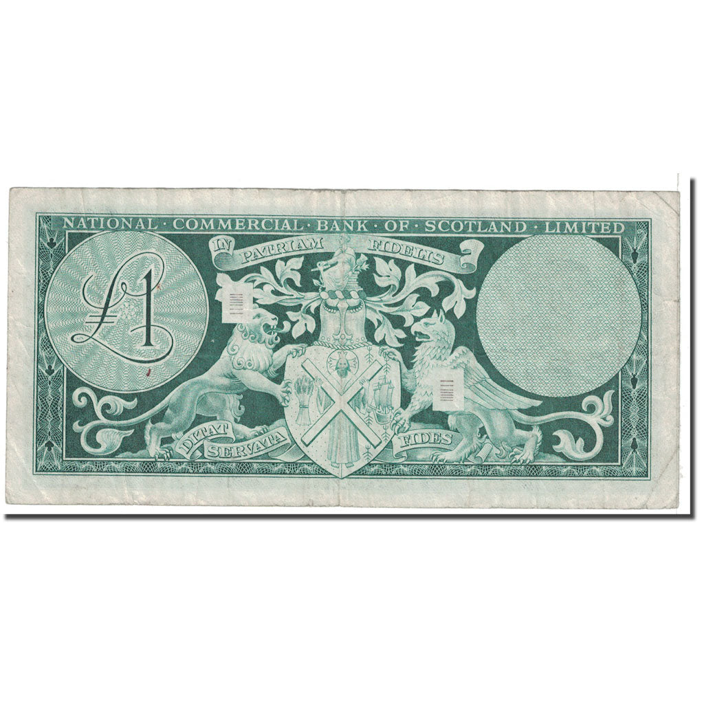 Banknote, Scotland, 1 Pound, 1967, 1967-01-04, KM:271a, VF(20-25)
