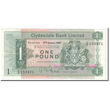 Banknote, Scotland, 1 Pound, 1967, 1967-04-03, KM:202, AU(50-53)