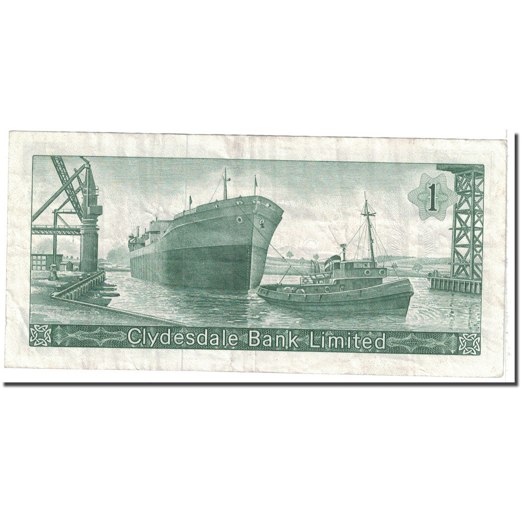 Banknote, Scotland, 1 Pound, 1967, 1967-04-03, KM:202, EF(40-45)