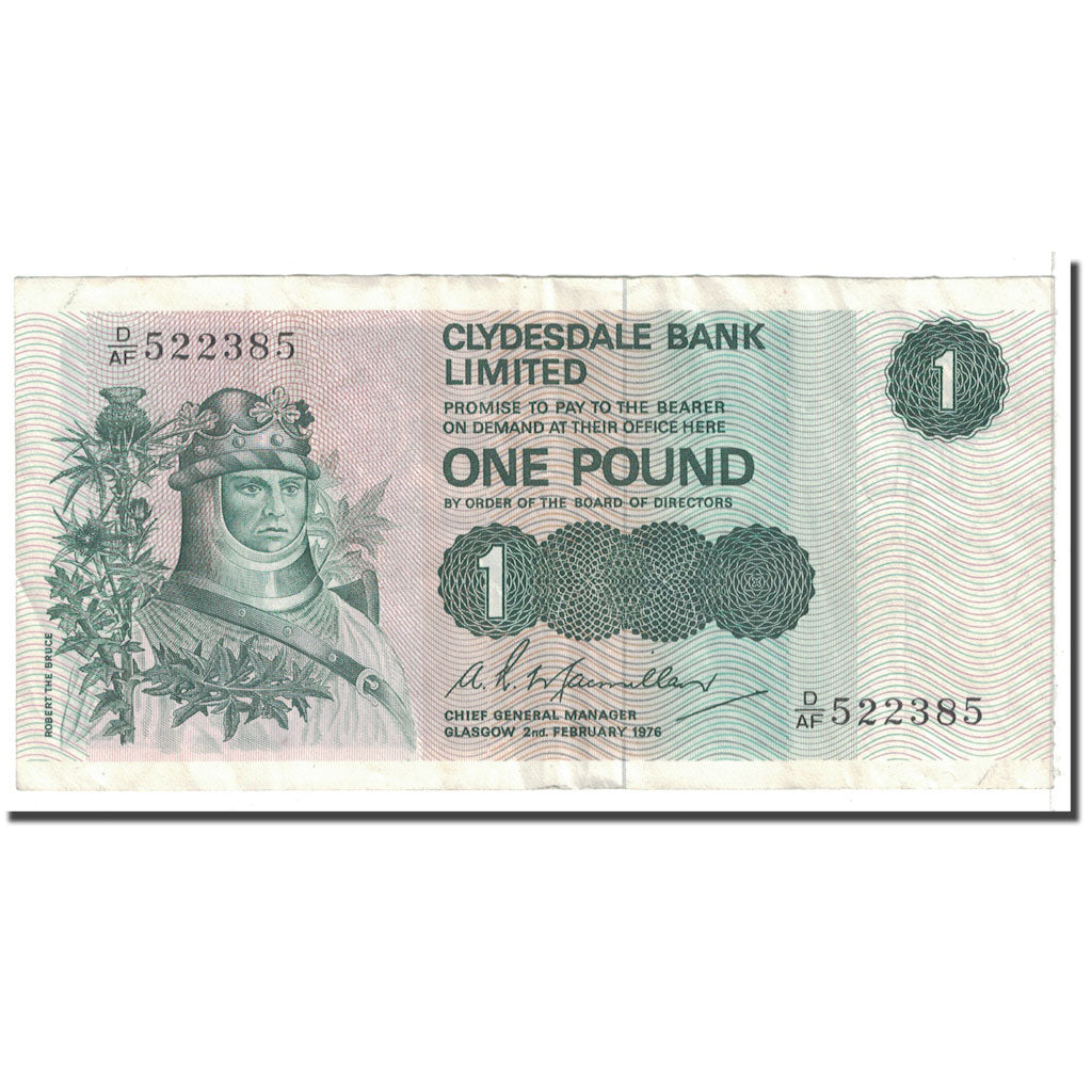Banknote, Scotland, 1 Pound, 1976, 1976-02-02, KM:204c, EF(40-45)