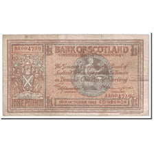 Billete, 1 Pound, 1943, Escocia, 1943-10-16, KM:91c, RC+