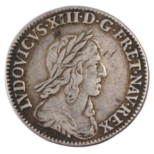 FRANCE, 1/12 Ecu, 1643, Paris, EF(40-45), Silver, Gadoury #46, 2.19