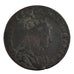 FRANCE, Liard, 1656, Meung sur Loire, VF(20-25), Copper, Gadoury #80, 3.30