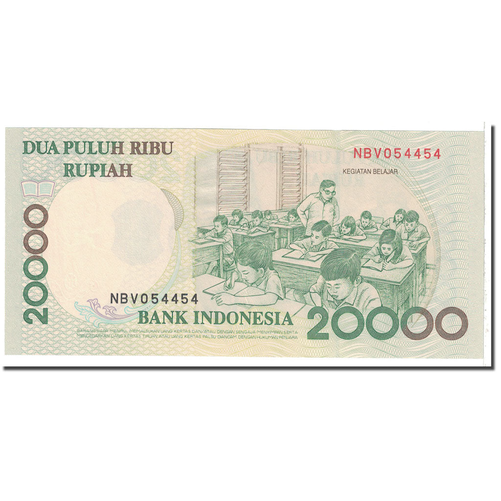 Banknote, Indonesia, 20,000 Rupiah, 1998, KM:138a, UNC(63)