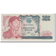 Banknote, Indonesia, 50 Rupiah, 1968, KM:107a, UNC(63)