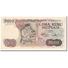Billete, 5000 Rupiah, 1980, Indonesia, KM:120A, SC