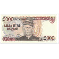 Banconote, Indonesia, 5000 Rupiah, 1986, KM:125a, SPL