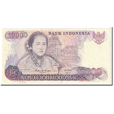 Banknote, Indonesia, 10,000 Rupiah, 1985, KM:126a, EF(40-45)