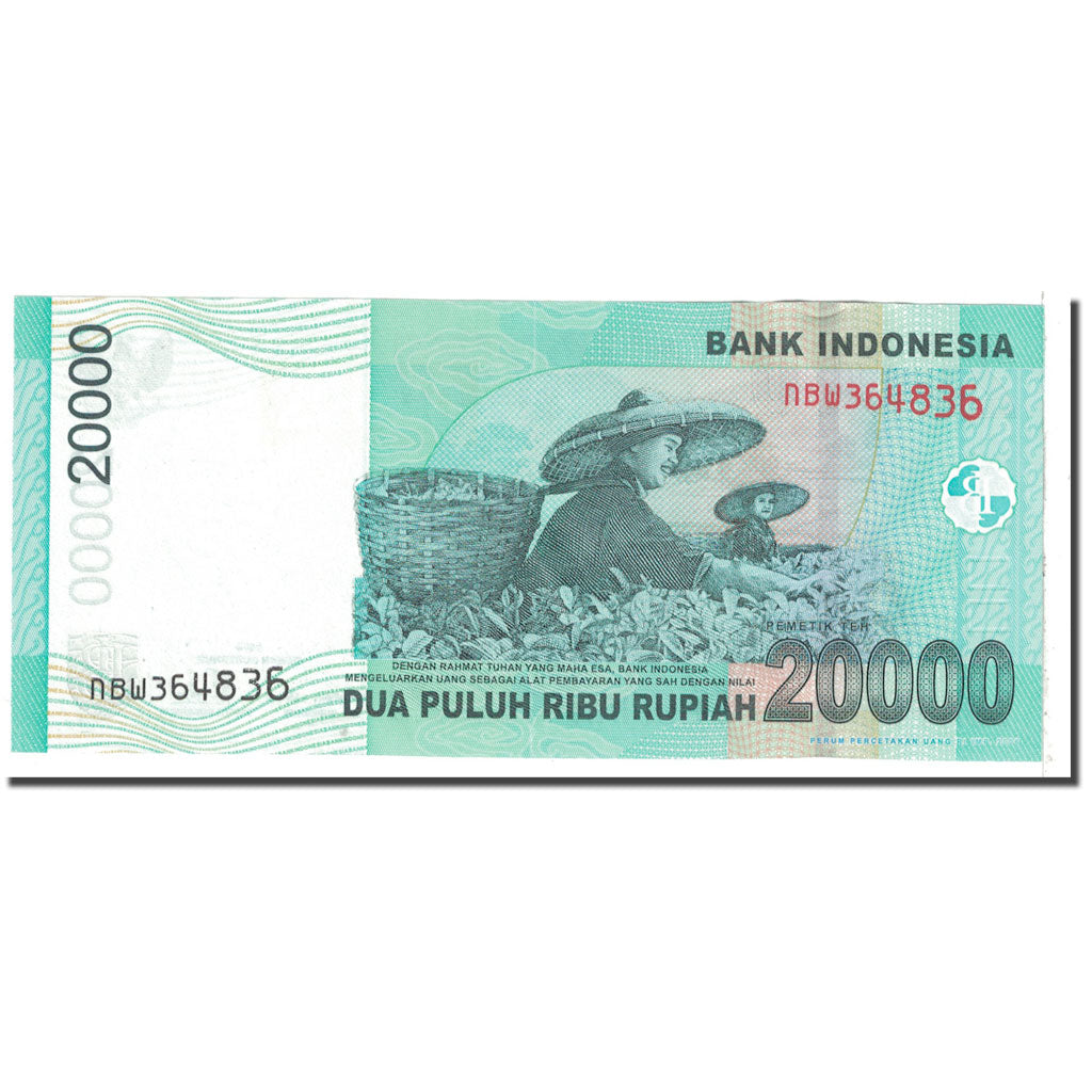 Geldschein, Indonesien, 20,000 Rupiah, 2004, KM:144a, UNZ-