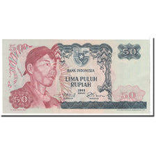 Banknote, Indonesia, 50 Rupiah, 1968, KM:107a, UNC(63)