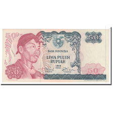 Banknote, Indonesia, 50 Rupiah, 1968, KM:107a, UNC(63)