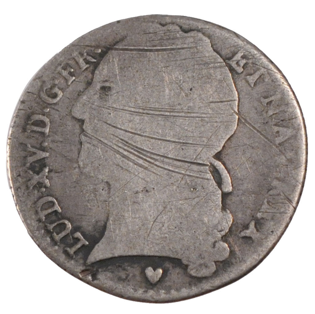FRANCE, 1/10 Écu au bandeau, 12 Sols, 1/10 ECU, 1741, Tours, KM #511.7, ...