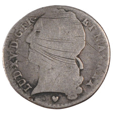FRANCE, 1/10 Écu au bandeau, 12 Sols, 1/10 ECU, 1741, Tours, KM #511.7, ...