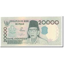 Banknot, Indonesia, 20,000 Rupiah, 1998, Undated, KM:138a, UNC(63)