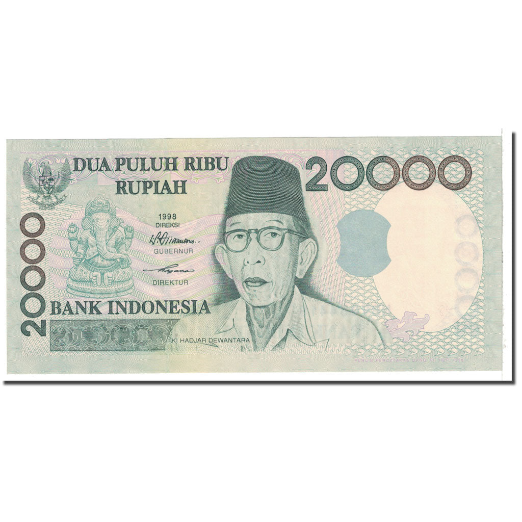 Banknote, Indonesia, 20,000 Rupiah, 1998, KM:138a, UNC(63)