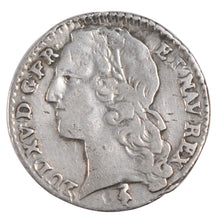 FRANCE, 1/10 Ecu, 1759, Paris, VF(20-25), Silver, Gadoury #292, 2.84