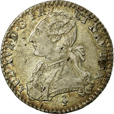 Coin, France, Louis XVI, 1/10 Écu, 12 Sols, 1/10 ECU, 1776, Paris, VF(30-35)