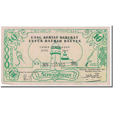 Banknote, Indonesia, 10 Rupiah, 1947, 1947-12-15, KM:S123, EF(40-45)