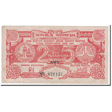 Banknote, Indonesia, 25 Rupiah, 1947, 1947-12-15, KM:S124a, EF(40-45)