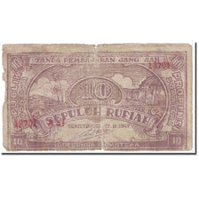 Banknote, Indonesia, 10 Rupiah, 1947, 1947-08-17, KM:S185, VG(8-10)