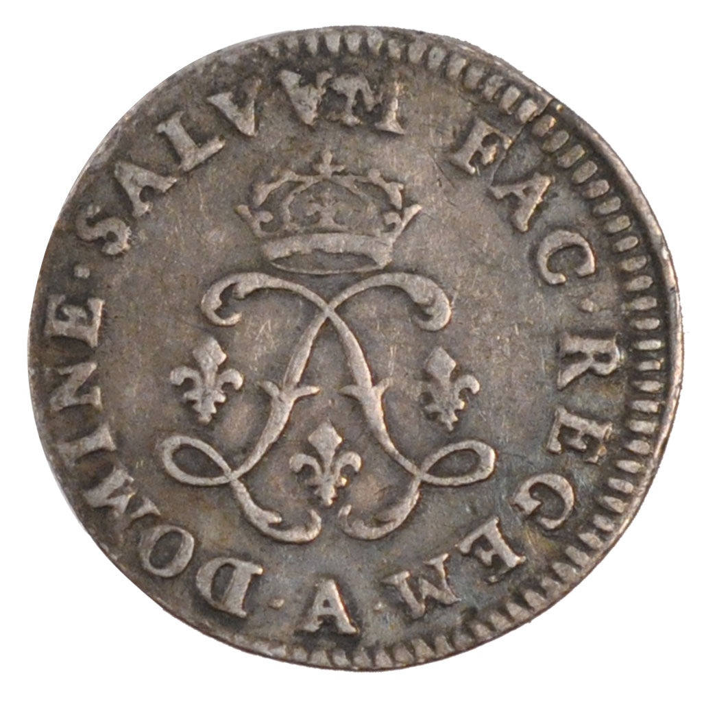 FRANCE, 4 Sols, 1690, Paris, VF(30-35), Silver, Gadoury #106, 1.43