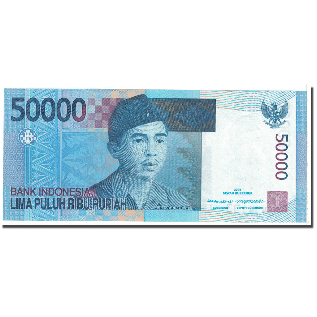 Banknote, Indonesia, 50,000 Rupiah, 2005, KM:145a, UNC(63)