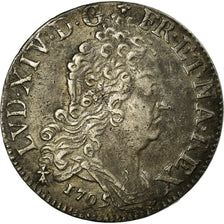Coin, France, Louis XIV, 10 Sols aux couronnes de Metz, 10 Sols-1/8 Ecu, 1705