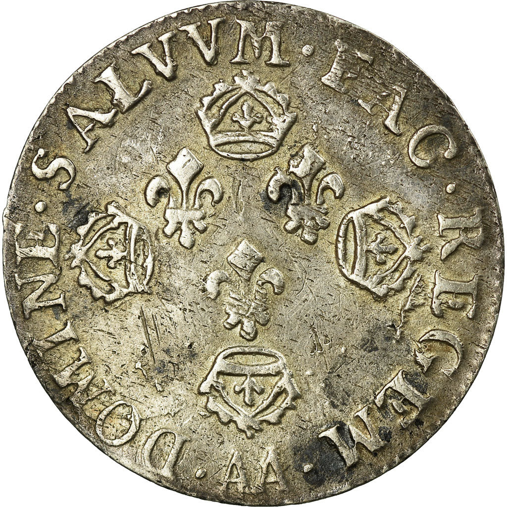 Coin, France, Louis XIV, 10 Sols aux couronnes de Metz, 10 Sols-1/8 Ecu, 1705
