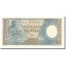 Billete, 10 Rupiah, 1963, Indonesia, KM:89, SC