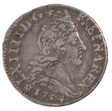 FRANCE, 5 Sols aux insignes, 5 Sols, 1704, Strasbourg, EF(40-45), Silver,...