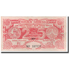 Banknote, Indonesia, 25 Rupiah, 1947, 1947-12-15, KM:S124a, EF(40-45)