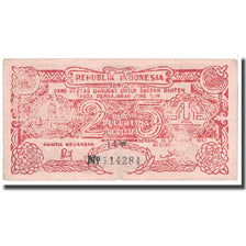 Banconote, Indonesia, 25 Rupiah, 1947, 1947-12-15, KM:S124a, BB