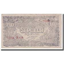 Banknote, Indonesia, 10 Rupiah, 1948, 1948-01-01, KM:S190c, EF(40-45)