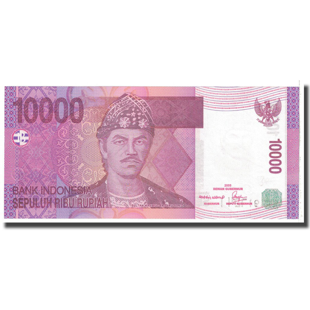 Banknote, Indonesia, 10,000 Rupiah, 2005, KM:143d, UNC(63)
