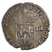 FRANCE, 1/8 Ecu, 1601, La Rochelle, VF(20-25), Silver, 4.52