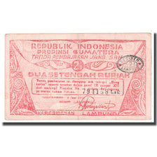 Banknote, Indonesia, 2 1/2 Rupiah, 1948, 1948-06-01, KM:S386a, VF(20-25)