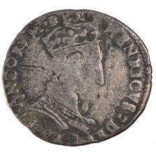 FRANCE, Teston, 1550, Paris, VG(8-10), Silver, 6.63