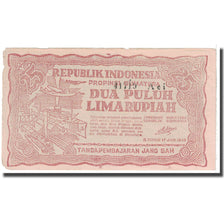 Banconote, Indonesia, 25 Rupiah, 1948, 1948-01-17, KM:S191a, BB