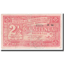 Banknote, Indonesia, 2 1/2 Rupiah, 1948, 1948-01-01, KM:S202, VG(8-10)