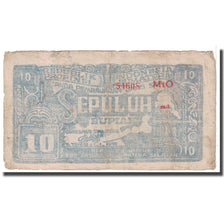 Banknote, Indonesia, 10 Rupiah, 1948, 1948-01-01, KM:S190b, VG(8-10)