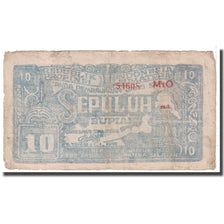 Geldschein, Indonesien, 10 Rupiah, 1948, 1948-01-01, KM:S190b, SGE