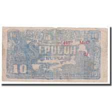 Banknote, Indonesia, 10 Rupiah, 1948, 1948-01-01, KM:S190b, VG(8-10)