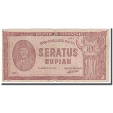 Banknote, Indonesia, 100 Rupiah, 1947, 1947-07-26, KM:29, VG(8-10)
