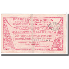 Banknote, Indonesia, 2 1/2 Rupiah, 1948, 1948-06-01, KM:S386a, VF(20-25)