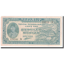 Banknote, Indonesia, 10 Rupiah, 1945, 1945-10-17, KM:19, EF(40-45)